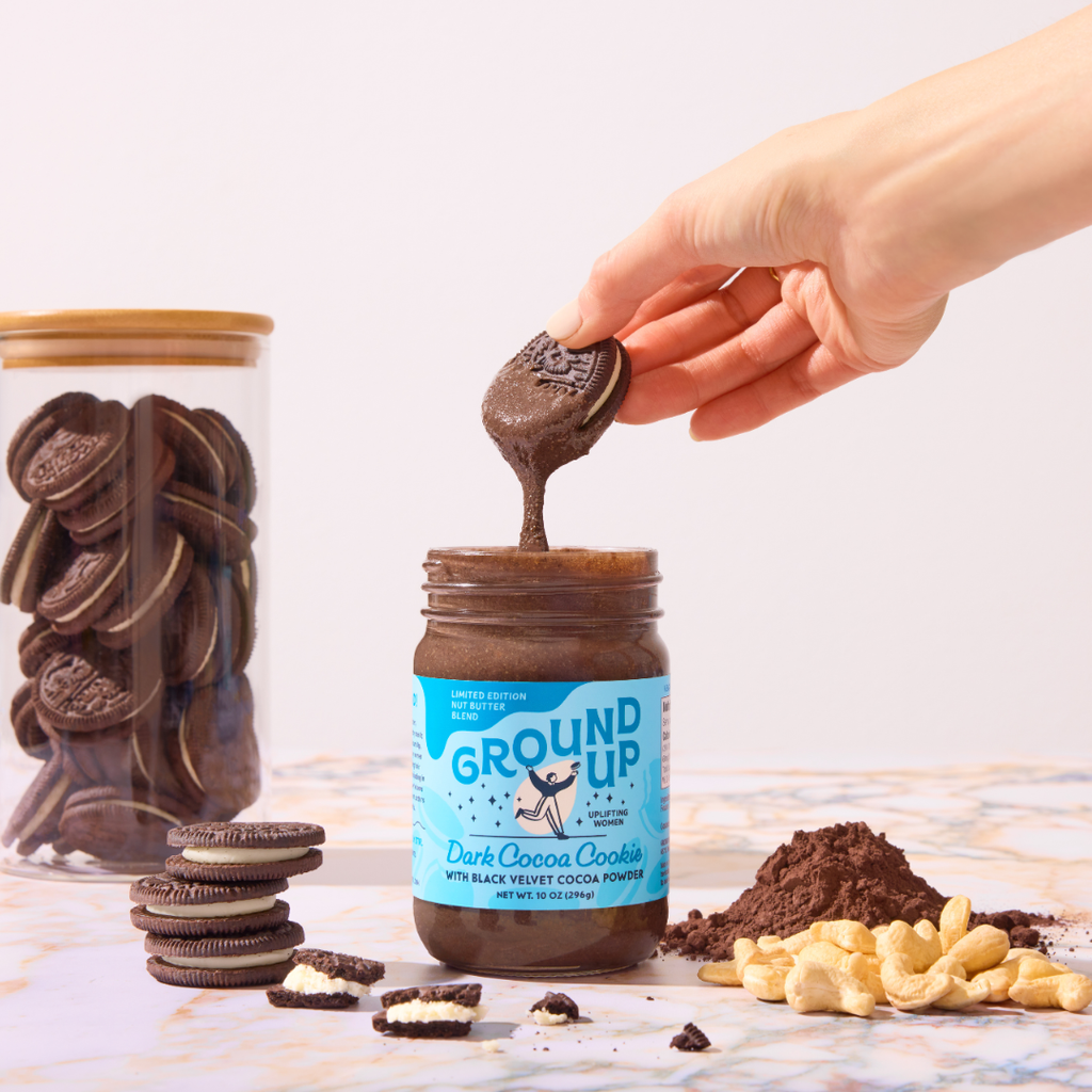 Dark Cocoa Cookie Cashew Butter